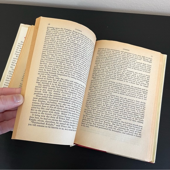 Vintage Ivanhoe by Sir Walter Scott - Vintage Children’s Book - Picture 10 of 11